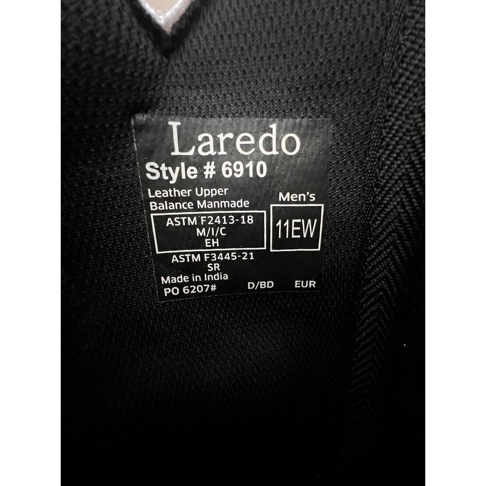 Laredo Men's Extra Wide Boots Size 11 M - Picture 5 of 12